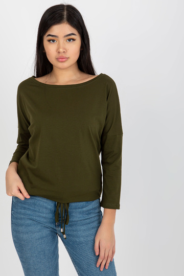 Khaki Fiona Cotton Basic... 2