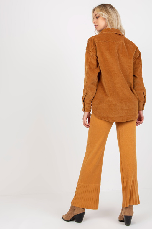 Gaiši brūns Amala STITCH & SOUL velveta virskrekls
