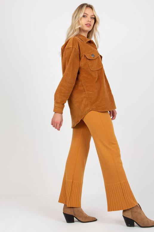 Gaiši brūns Amala STITCH & SOUL velveta virskrekls