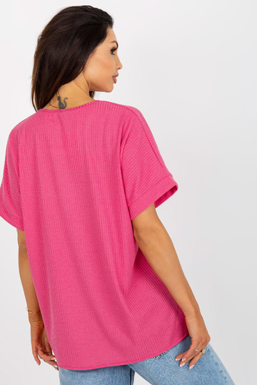 Fuksijas krāsas rievota...