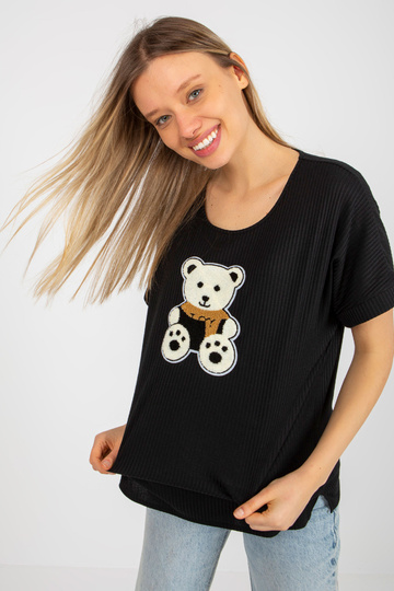 Melna sieviešu oversize...