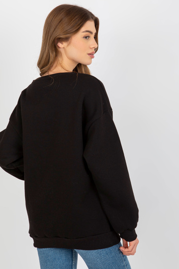 Melns džemperis bez kapuces...