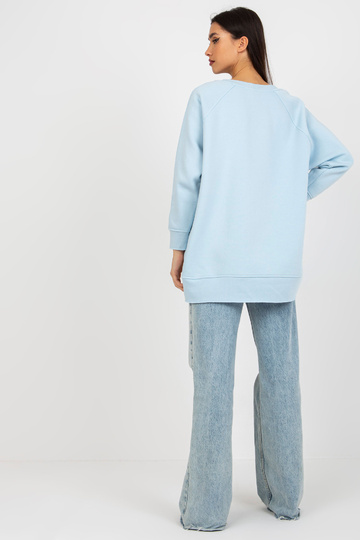 Gaiši zils Oversized Basic...