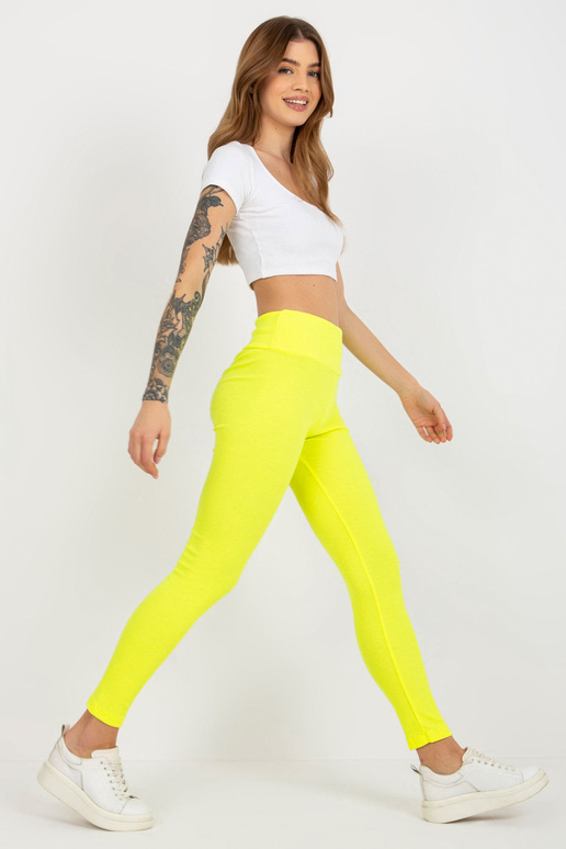 Fluo dzelteni rievoti kokvilnas...