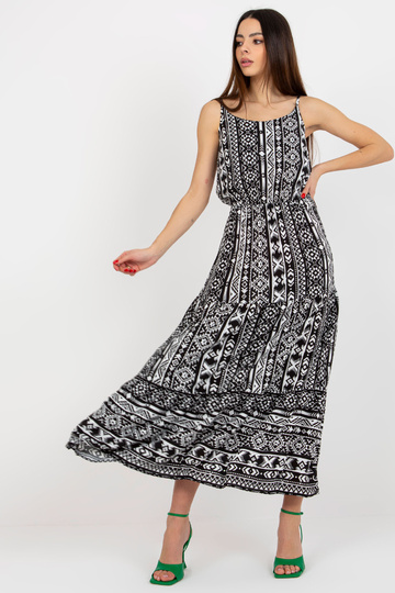 Zema līmeņa melna maxi...