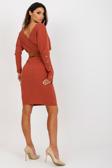 Oranža rievota trikotāžas...