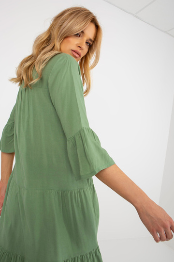 Haki krāsas vasaras kleita... 2