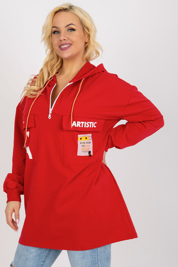 Sarkans garāks liela izmēra...