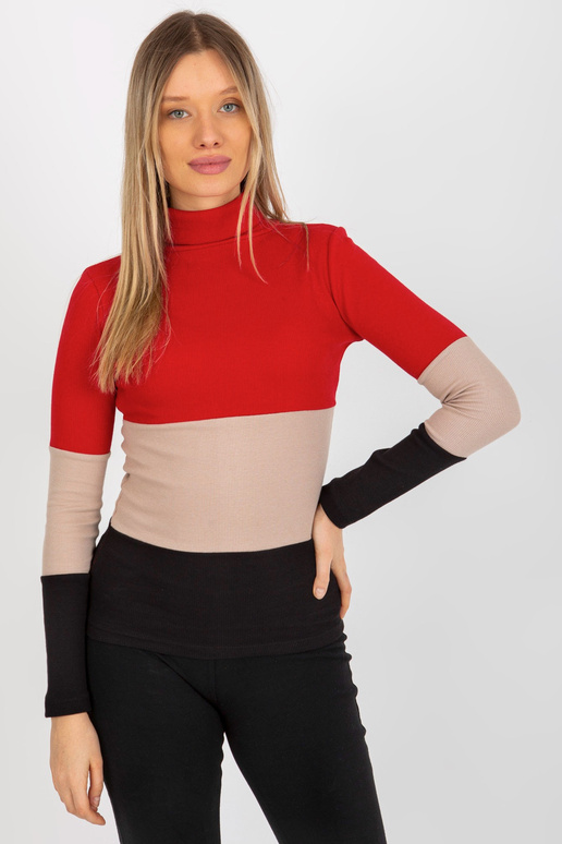 Sarkana un melna kokvilnas pamata...