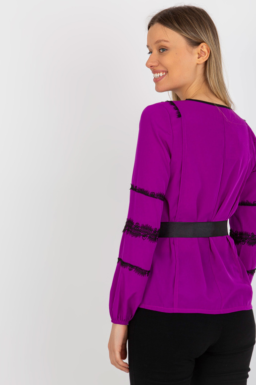 Violeta sieviešu svinīga blūze ar... Violeta sieviešu svinīga blūze ar...