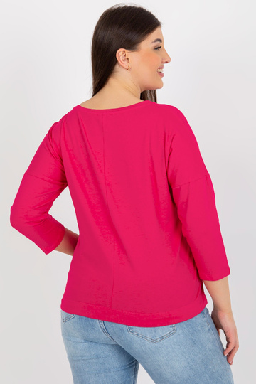 Liela izmēra fuksijas blūze... 2