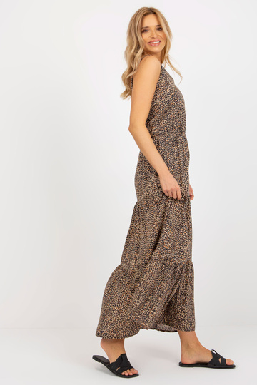 Brūna maxi kleita ar... 2