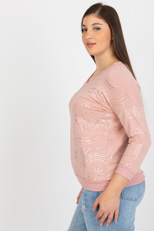 Bāli rozā sieviešu liela izmēra blūze... Bāli rozā sieviešu liela izmēra blūze...