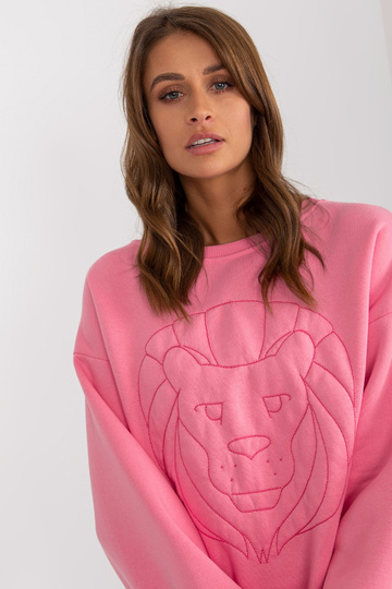 Rozā polsterēts džemperis... 2