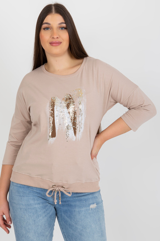 Bēša un brūna liela izmēra sieviešu...