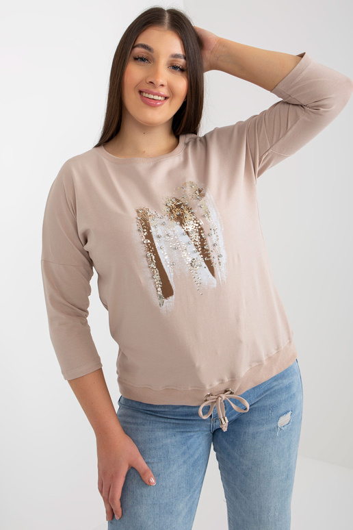 Bēša un brūna liela izmēra sieviešu...