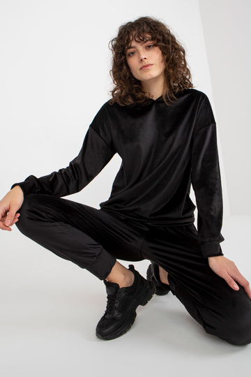 Melns sieviešu velūra...