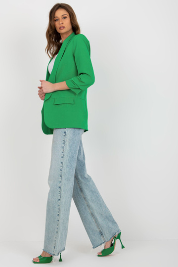 Zaļa sieviešu jaka ar...