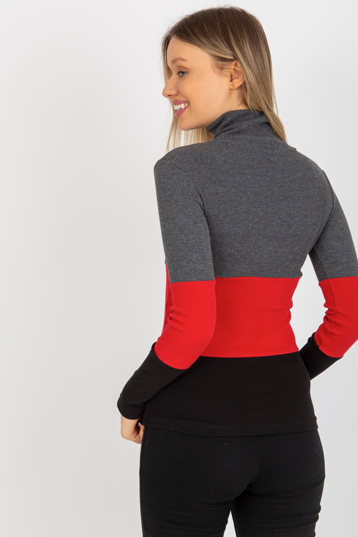 Tumši pelēka melna sieviešu pamata...