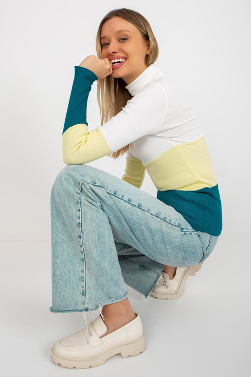 Ekrū-jūras kokvilnas kokvilnas blūze...