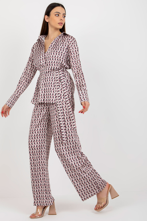 Bēšs un rozā trīsdaļīgs ikdienas...