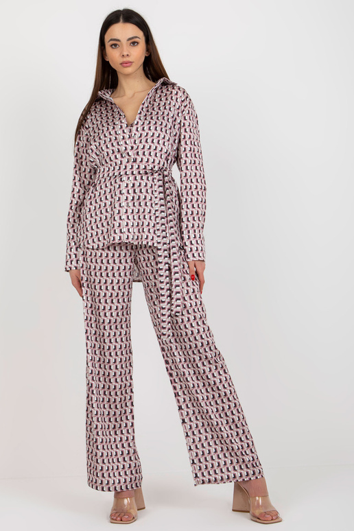 Bēšs un rozā trīsdaļīgs ikdienas...