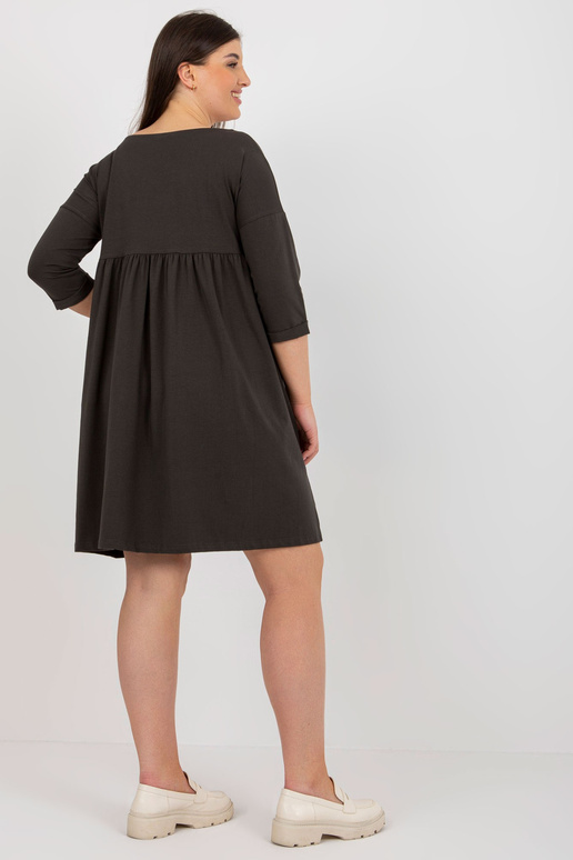 Haki krāsas džemperkleita liela...