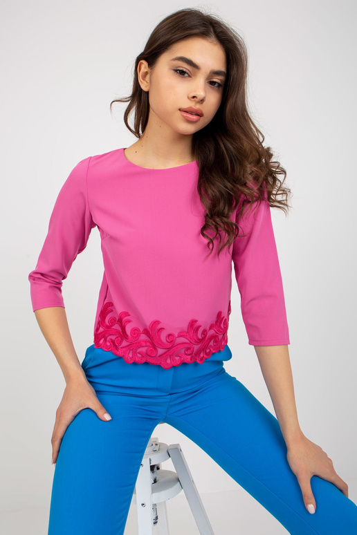 Blūze-LK-BZ-505970.33P-tumši rozā