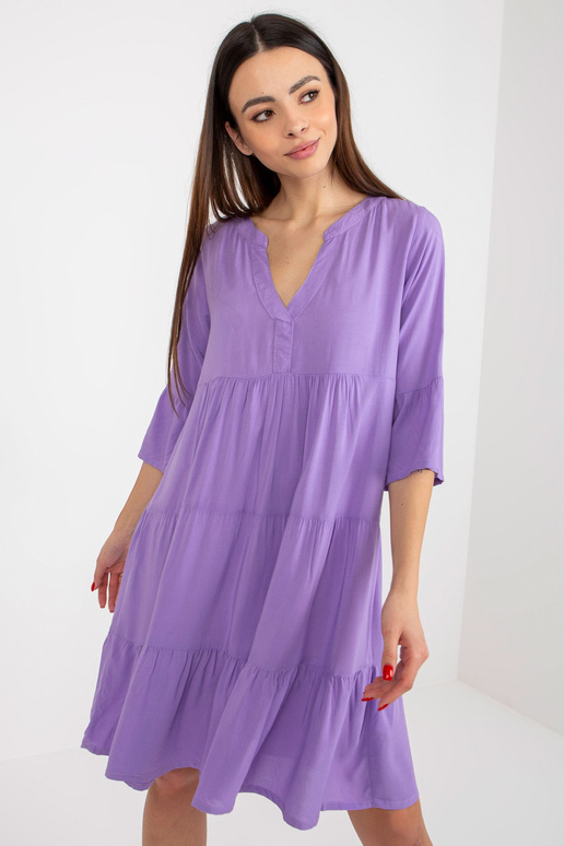 Violeta brīva viskozes flounces...