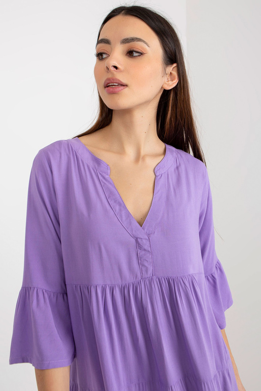 Violeta brīva viskozes flounces...
