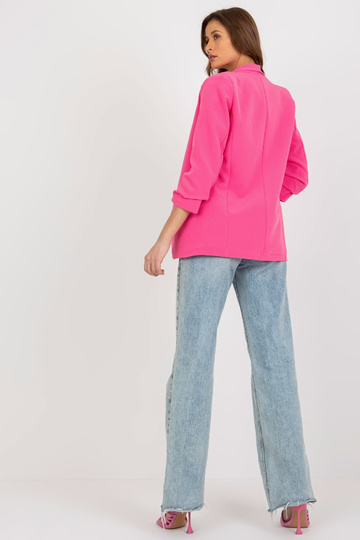 Rozā eleganta jaka bez...