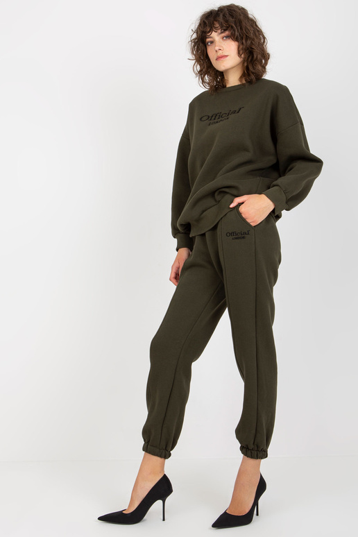 Haki krāsas divdaļīgs treniņtērpa...