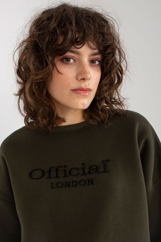 Haki krāsas divdaļīgs treniņtērpa...