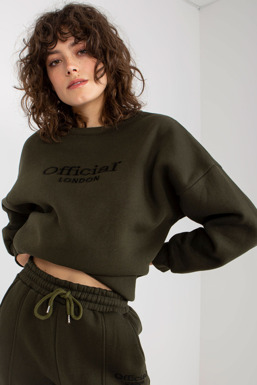 Haki krāsas divdaļīgs treniņtērpa...