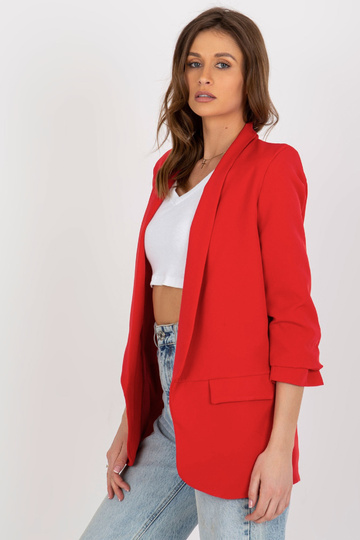 Sarkana eleganta jaka ar... 2