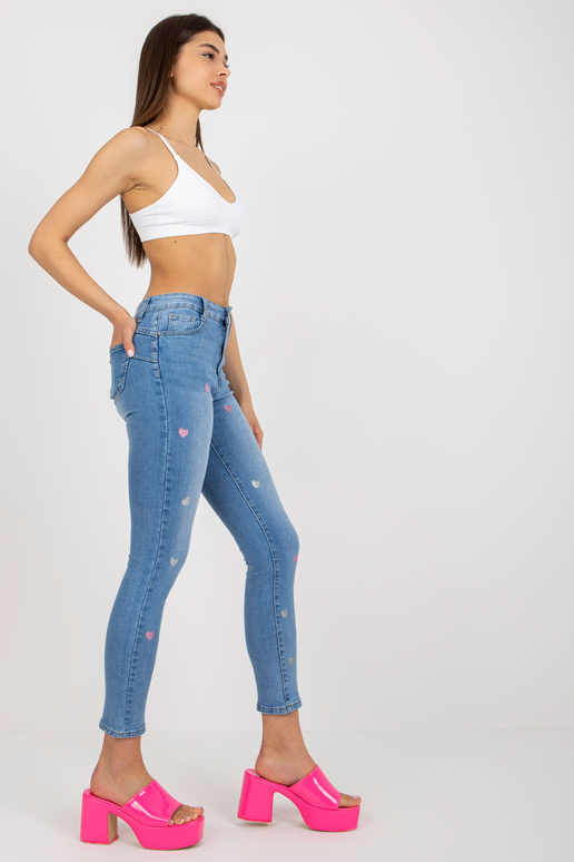 Džinsu bikses-NM-SP-D8012.60P-zilas