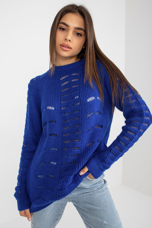 Kobalta ažūra liela izmēra džemperis...