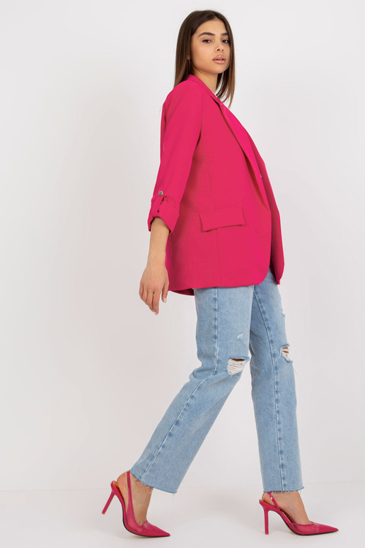 Rozā jaka ar atlokamām piedurknēm OCH... Rozā jaka ar atlokamām piedurknēm OCH...