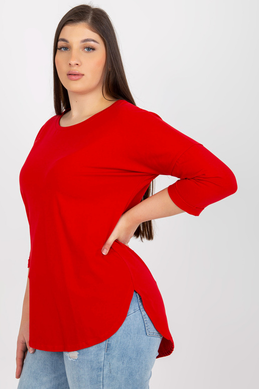 Sarkana kokvilnas liela izmēra pamata...