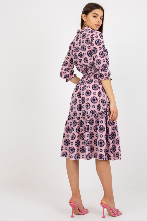 Gaiši violeta kreklkleita ar apdruku...