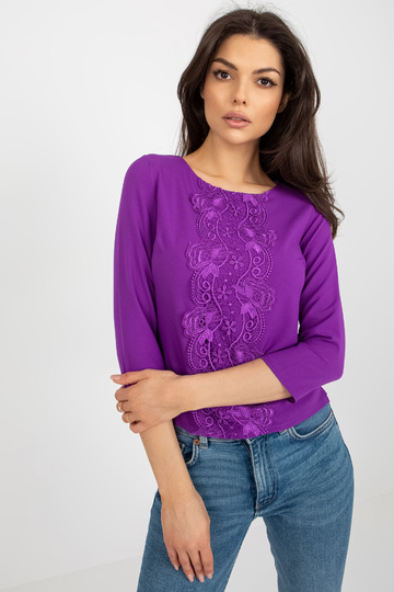 Violeta īsa svinīga blūze...