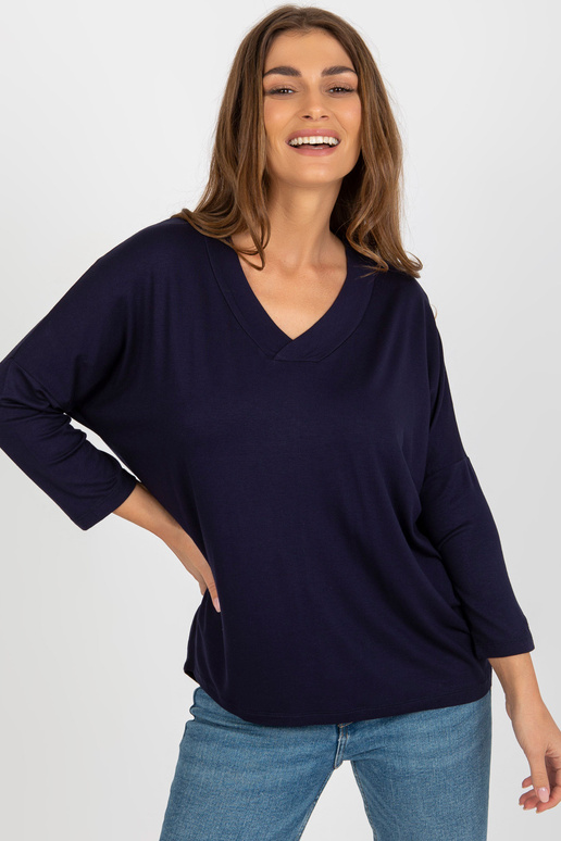 Blūze-RV-BZ-8630.94- tumši zila