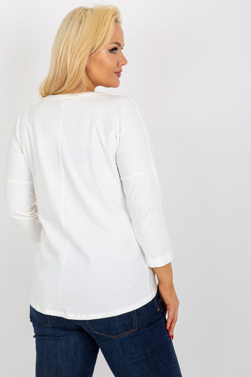 Ecru plus izmēra blūze ar...