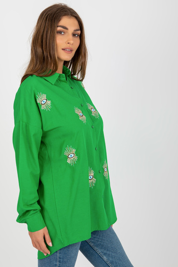 Zaļš sieviešu liela izmēra...