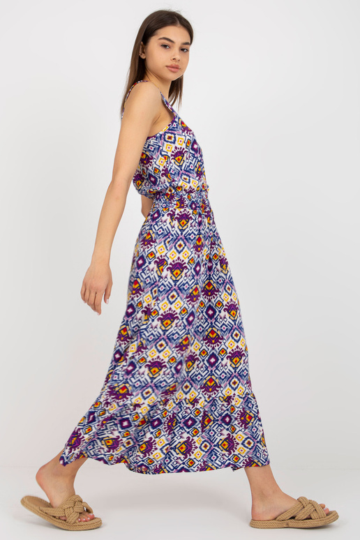 Viskozes violeta midi kleita FRESH MADE