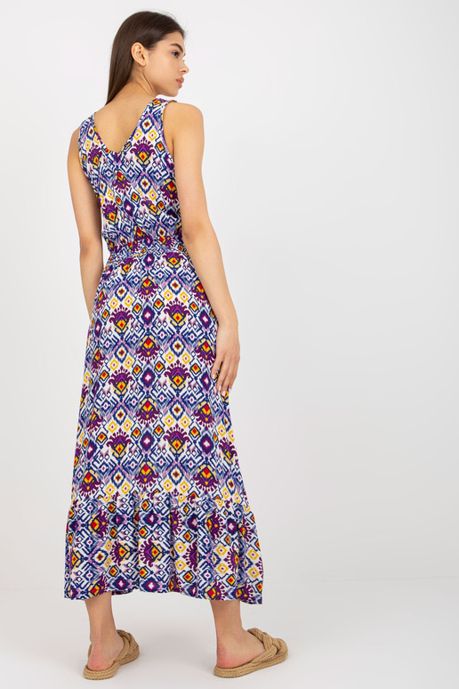 Viskozes violeta midi kleita FRESH MADE