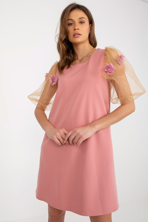 Netīri rozā kamieļu kokteiļkleita ar...