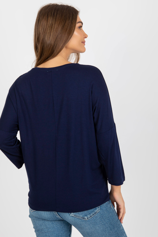 Blūze-RV-BZ-7663.05- tumši zila
