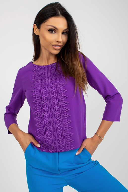 Blūze-LK-BZ-506521.90-tumši violeta