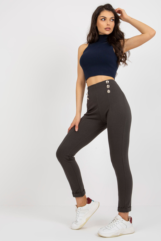 Khaki krāsas sieviešu sporta bikses...